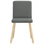 Sillas de comedor 6 unidades tela gris oscuro de , Sillas de comedor - Ref: Foro24-3315568, Precio: 292,28 €, Descuento: %