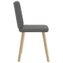 Sillas de comedor 6 unidades tela gris oscuro de , Sillas de comedor - Ref: Foro24-3315568, Precio: 292,28 €, Descuento: %
