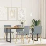 Sillas de comedor 4 unidades tela gris claro von , Essstühle - Ref: Foro24-3315244, Preis: 198,44 €, Rabatt: %