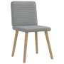 Sillas de comedor 4 unidades tela gris claro von , Essstühle - Ref: Foro24-3315244, Preis: 198,44 €, Rabatt: %