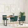 Sillas de comedor 4 unidades tela verde oscuro von , Essstühle - Ref: Foro24-3315360, Preis: 210,65 €, Rabatt: %