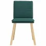 Sillas de comedor 4 unidades tela verde oscuro von , Essstühle - Ref: Foro24-3315360, Preis: 210,65 €, Rabatt: %