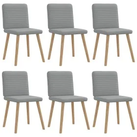 Sillas de comedor 6 unidades de tela gris claro von , Essstühle - Ref: Foro24-3315514, Preis: 296,50 €, Rabatt: %
