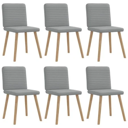 Sillas de comedor 6 unidades de tela gris claro von , Essstühle - Ref: Foro24-3315514, Preis: 296,49 €, Rabatt: %
