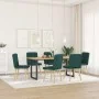 Sillas de comedor 6 unidades tela verde oscuro von , Essstühle - Ref: Foro24-3315466, Preis: 302,25 €, Rabatt: %