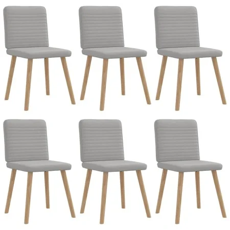 Sillas de comedor 6 uds tela gris nube von , Essstühle - Ref: Foro24-3315523, Preis: 300,10 €, Rabatt: %