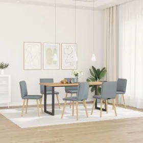 Sillas de comedor 6 unidades de tela gris claro von , Essstühle - Ref: Foro24-3315625, Preis: 314,58 €, Rabatt: %