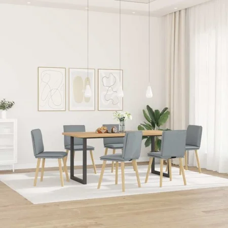 Sillas de comedor 6 unidades de tela gris claro von , Essstühle - Ref: Foro24-3315625, Preis: 314,58 €, Rabatt: %