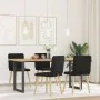 Sillas de comedor 4 unidades tela negras von , Essstühle - Ref: Foro24-3315246, Preis: 198,44 €, Rabatt: %