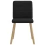 Sillas de comedor 4 unidades tela negras von , Essstühle - Ref: Foro24-3315246, Preis: 198,44 €, Rabatt: %