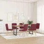 Sillas de comedor 6 unidades tela rojo tinto von , Essstühle - Ref: Foro24-3315464, Preis: 302,25 €, Rabatt: %