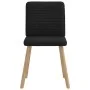 Sillas de comedor giratorias 6 unidades tela negras de , Sillas de comedor - Ref: Foro24-3315516, Precio: 296,49 €, Descuento: %
