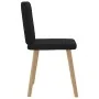 Sillas de comedor giratorias 6 unidades tela negras de , Sillas de comedor - Ref: Foro24-3315516, Precio: 296,49 €, Descuento: %