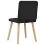 Sillas de comedor giratorias 6 unidades tela negras de , Sillas de comedor - Ref: Foro24-3315516, Precio: 296,49 €, Descuento: %