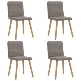 Sillas de comedor 4 unidades tela taupe von , Essstühle - Ref: Foro24-3315250, Preis: 198,45 €, Rabatt: %
