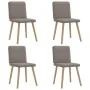 Sillas de comedor 4 unidades tela taupe de , Sillas de comedor - Ref: Foro24-3315250, Precio: 198,44 €, Descuento: %