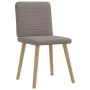 Sillas de comedor 4 unidades tela taupe de , Sillas de comedor - Ref: Foro24-3315250, Precio: 198,44 €, Descuento: %