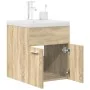 Mueble de baño con lavabo incorporado y grifo roble Sonoma von , Badezimmermöbel - Ref: Foro24-3325013, Preis: 160,72 €, Raba...