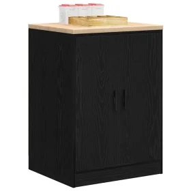 Armario de almacenamiento para garaje negro 60x51x85 cm by , Armarios industriales - Ref: Foro24-860572, Price: 114,89 €, Dis...