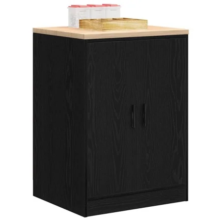 Armario de almacenamiento para garaje negro 60x51x85 cm de , Armarios industriales - Ref: Foro24-860572, Precio: 115,88 €, De...