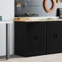 Armario de almacenamiento para garaje negro 60x51x85 cm de , Armarios industriales - Ref: Foro24-860572, Precio: 115,88 €, De...