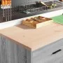 Armario de garaje de madera maciza pino gris Sonoma 60x51x85 cm de , Armarios industriales - Ref: Foro24-860603, Precio: 100,...