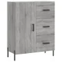 Aparador alto madera contrachapada gris sonoma 69,5x34x180 cm de , Aparadores - Ref: Foro24-3189459, Precio: 163,64 €, Descue...