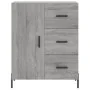Aparador alto madera contrachapada gris sonoma 69,5x34x180 cm de , Aparadores - Ref: Foro24-3189459, Precio: 163,64 €, Descue...