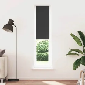 Estor Enrollable Opaco negro 50x230 cm Tela Ancho 45,7 cm by , Blinds and blinds - Ref: Foro24-4010936, Price: 19,53 €, Disco...