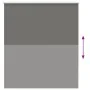 Estor Enrollable Opaco gris 125x130 cm Tela Ancho 121,6 cm by , Blinds and blinds - Ref: Foro24-4011107, Price: 26,67 €, Disc...