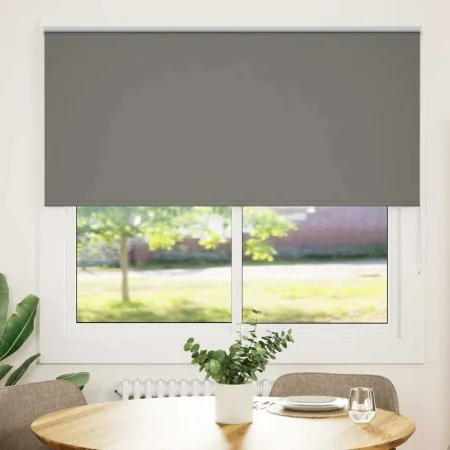 Estor Enrollable Opaco gris 155x150 cm Tela Ancho 151,6 cm by , Blinds and blinds - Ref: Foro24-4011139, Price: 26,32 €, Disc...