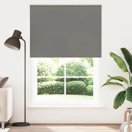 Estor Enrollable Opaco gris 155x230 cm Tela Ancho 151,6 cm by , Blinds and blinds - Ref: Foro24-4011217, Price: 32,44 €, Disc...