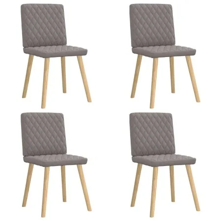 Sillas de comedor 4 unidades tela taupe von , Essstühle - Ref: Foro24-3315227, Preis: 199,31 €, Rabatt: %