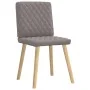 Sillas de comedor 4 unidades tela taupe von , Essstühle - Ref: Foro24-3315227, Preis: 199,31 €, Rabatt: %
