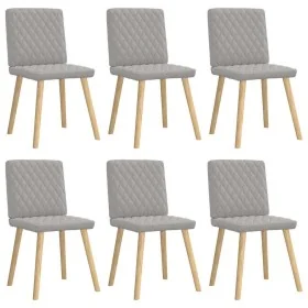 Sillas de comedor 6 uds tela gris nube von , Essstühle - Ref: Foro24-3315500, Preis: 297,77 €, Rabatt: %