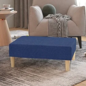 Reposapiés de tela azul 78x56x32 cm von , Osmanen - Ref: Foro24-337680, Preis: 59,64 €, Rabatt: %