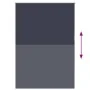 Estor Enrollable Opaco marino 100x150 cm Tela Ancho 95,7 cm de , Persianas y estores - Ref: Foro24-4011518, Precio: 23,89 €, ...