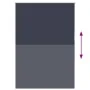 Estor Enrollable Opaco marino 115x175 cm Tela Ancho 110,7 cm de , Persianas y estores - Ref: Foro24-4011547, Precio: 25,60 €,...