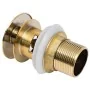 Desagüe empuje sin función desbordamiento dorado 6,4x6,4x9,1 cm de , Grifos - Ref: Foro24-149062, Precio: 19,44 €, Descuento: %