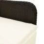 Set de mesa y sillas de jardín 9 pzas y cojines ratán PE negro by , Garden sets - Ref: Foro24-3277134, Price: 1,00 €, Discoun...