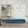Sofá cama con portavasos terciopelo azul by , Sofas - Ref: Foro24-351919, Price: 263,21 €, Discount: %