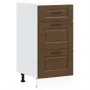 Mueble bajo de cocina porto roble marrón madera reconstituida von , Küchenschränke - Ref: Foro24-854227, Preis: 88,32 €, Raba...