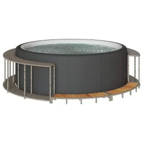 Revestimiento de bañera de hidromasaje con almacenaje y escalón by , Pool and spa accessories - Ref: Foro24-365611, Price: 25...
