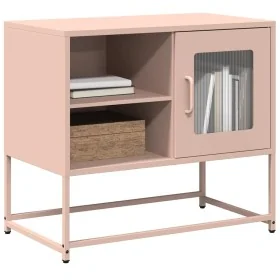 Mueble para TV de acero rosa 68x39x60,5 cm von , TV-Möbel - Ref: Foro24-853387, Preis: 69,28 €, Rabatt: %