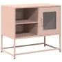 Mueble para TV de acero rosa 68x39x60,5 cm von , TV-Möbel - Ref: Foro24-853387, Preis: 69,28 €, Rabatt: %