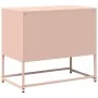 Mueble para TV de acero rosa 68x39x60,5 cm von , TV-Möbel - Ref: Foro24-853387, Preis: 69,28 €, Rabatt: %