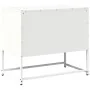 Mueble para TV de acero blanco 68x39x60,5 cm by , TV Furniture - Ref: Foro24-853391, Price: 68,64 €, Discount: %