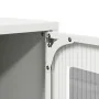 Mueble para TV de acero blanco 68x39x60,5 cm by , TV Furniture - Ref: Foro24-853391, Price: 68,64 €, Discount: %