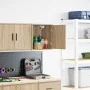 Armario de pared para garaje madera de ingeniería roble sonoma von , Armarios industriales - Ref: Foro24-860629, Preis: 35,68...
