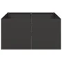 Jardinera de acero laminado en frío negro 80x80x40 cm de , Maceteros y jardineras - Ref: Foro24-860738, Precio: 84,18 €, Desc...